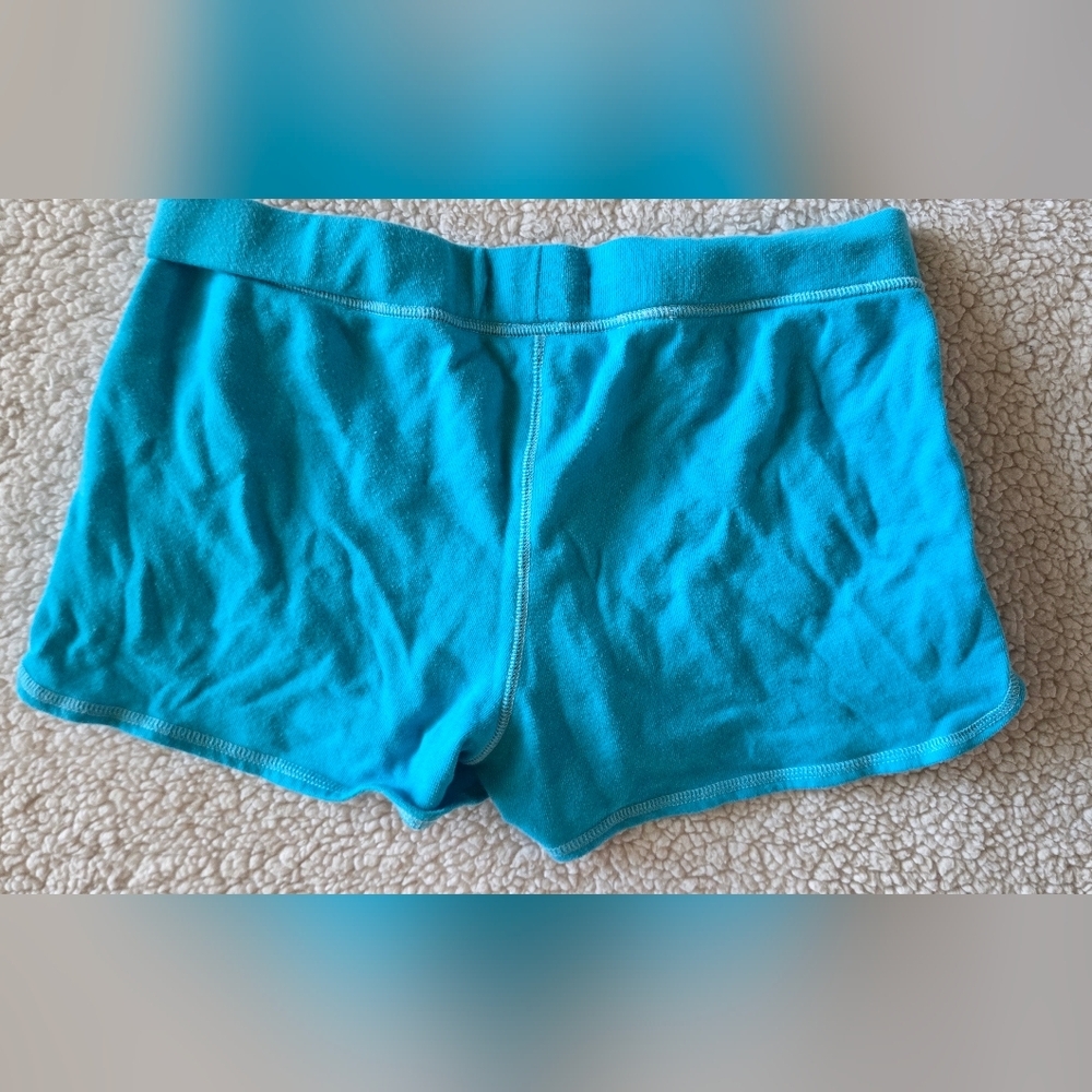 Old Navy Womens Blue Athletic Shorts With 2 Front Pockets Drawstring - Picture 2 of 2